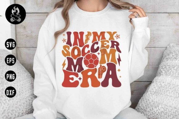 In My Soccer Mom Era: A Fun T-Shirt Design for Graphics