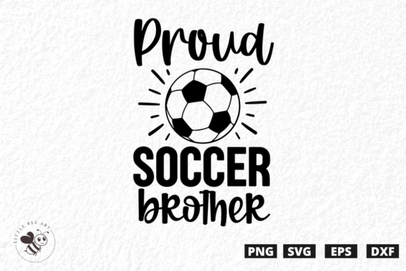 Proud Soccer Brother SVG: A Perfect Fit for T-Shirt Designs and Graphics