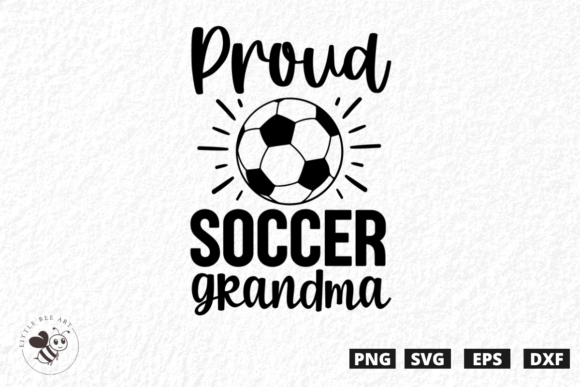 Proud Soccer Grandma SVG: A Perfect T-Shirt Design for Branding