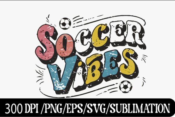 Retro Soccer Vibes: A Versatile Embroidery Design