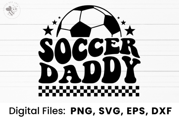 Review: Soccer Daddy Wavy SVG for T-Shirt Designs and Graphics