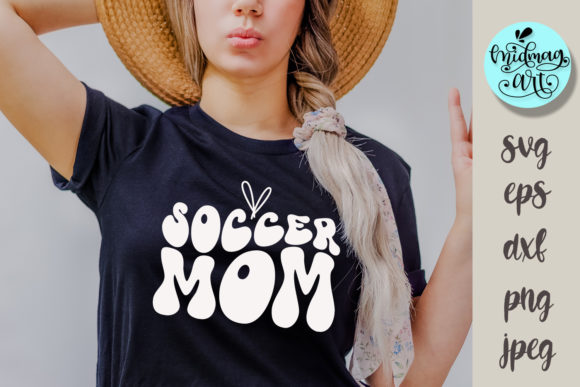 Review: Soccer Mom Svg, Sports Groovy Cut File for T-Shirt Designs