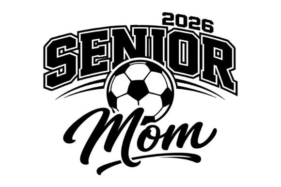 Senior Mom Soccer Class 2026: A Versatile T-Shirt Design