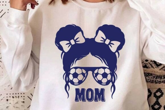 Soccer Mom Messy Bun Sunglasses Clipart Review